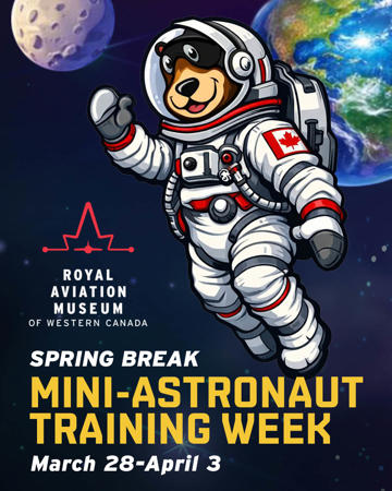 Spring Break Mini-Astronaut Training and April 4th Easter Event